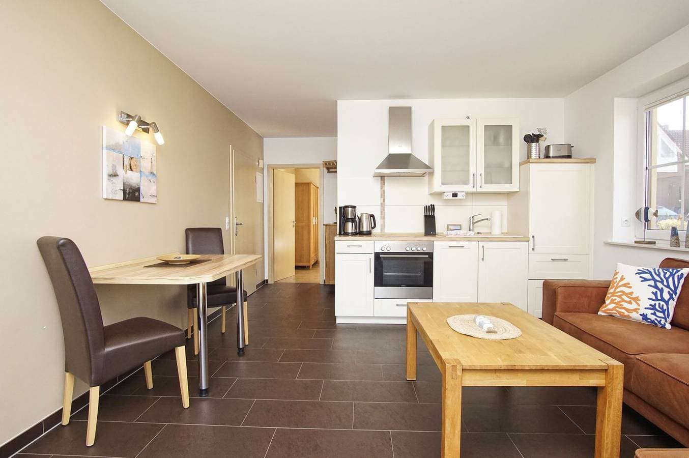Foto 11 von 27: Schicke FeWo mit Terrasse, Schwimmbad&Sauna gratis - Haus De niege Wech FeWo 01