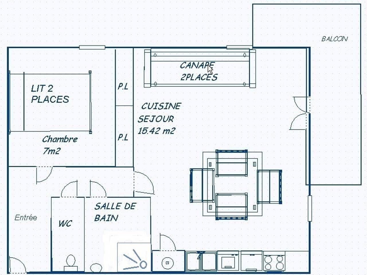 Foto 8 von 9: Wohnung mit Balkon und WLAN, nahe der Pisten