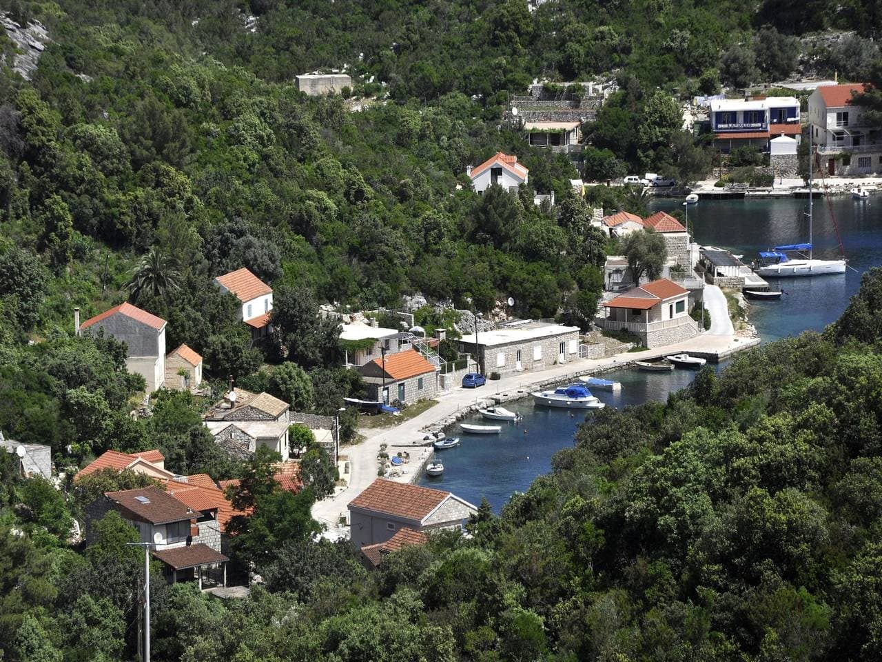 Foto 12 von 20: Apartment Danijela Mljet - Studio Apartment with Balcony and Sea View
