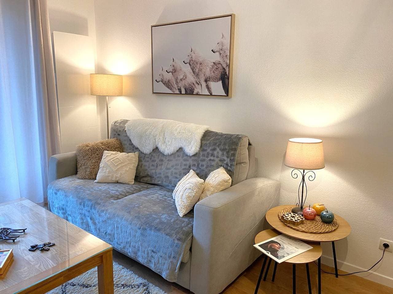 T2 Kabine für 4 Pers, Balkon, Parkplatz – Saint-Lary-Soulan 1