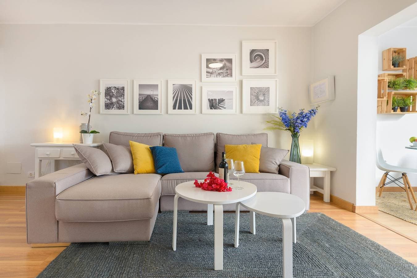 Foto 2 von 25: Ferienwohnung "Nahia" nahe dem Strand mit Wintergarten, Meerblick und Tennisplatz