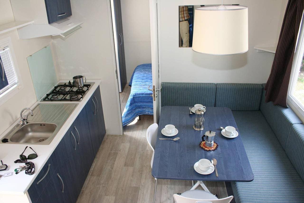 Foto 6 von 33: Camping Apollonia Mobilehome Happy Easy für 6 Personen