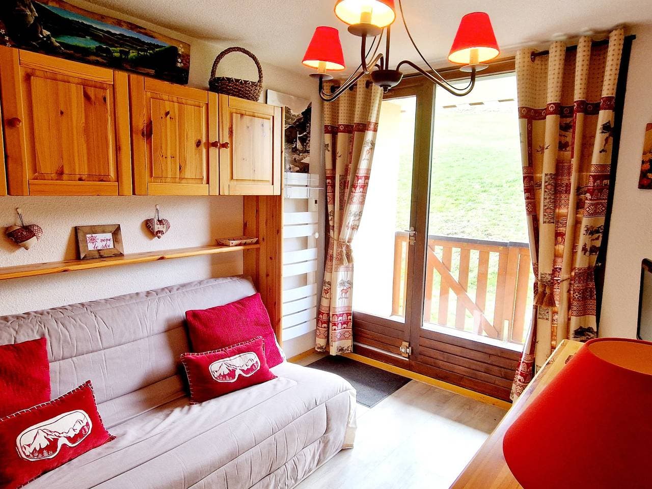 Foto 2 von 10: Charmantes Kabinenstudio nahe Pisten in La Plagne Montalbert
