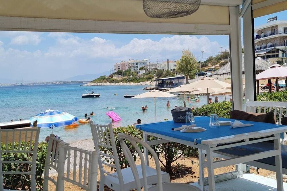 Foto 10 von 20: Wohnung mit Meerblick, 200 Meter vom Strand Minimärkte, Restaurants, Bars