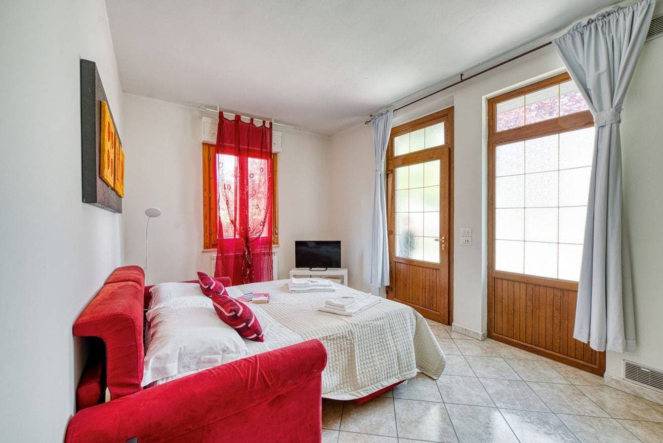 Foto 6 von 18: Ferienwohnung für 3 Personen mit Garten