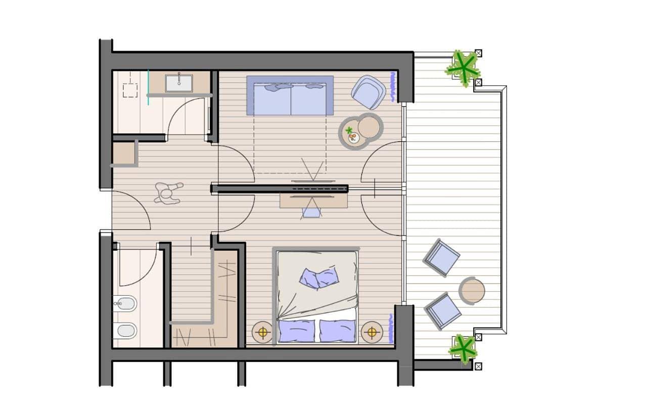 Foto 2 von 13: Superior Triple Room