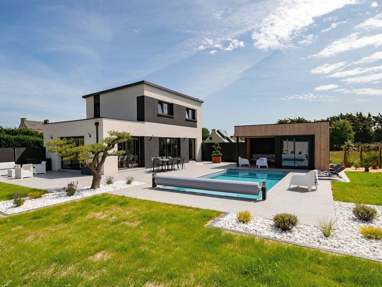 Modernes, schönes Einfamilienhaus Villa Ty Coz 1