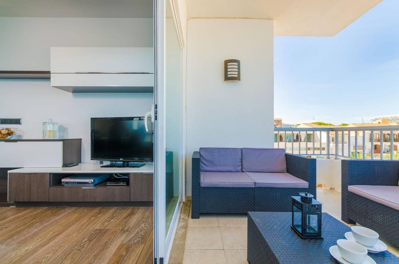 Foto 5 von 36: Boston - Apartment mit Meerblick in Ca'n Picafort. WiFi gratis