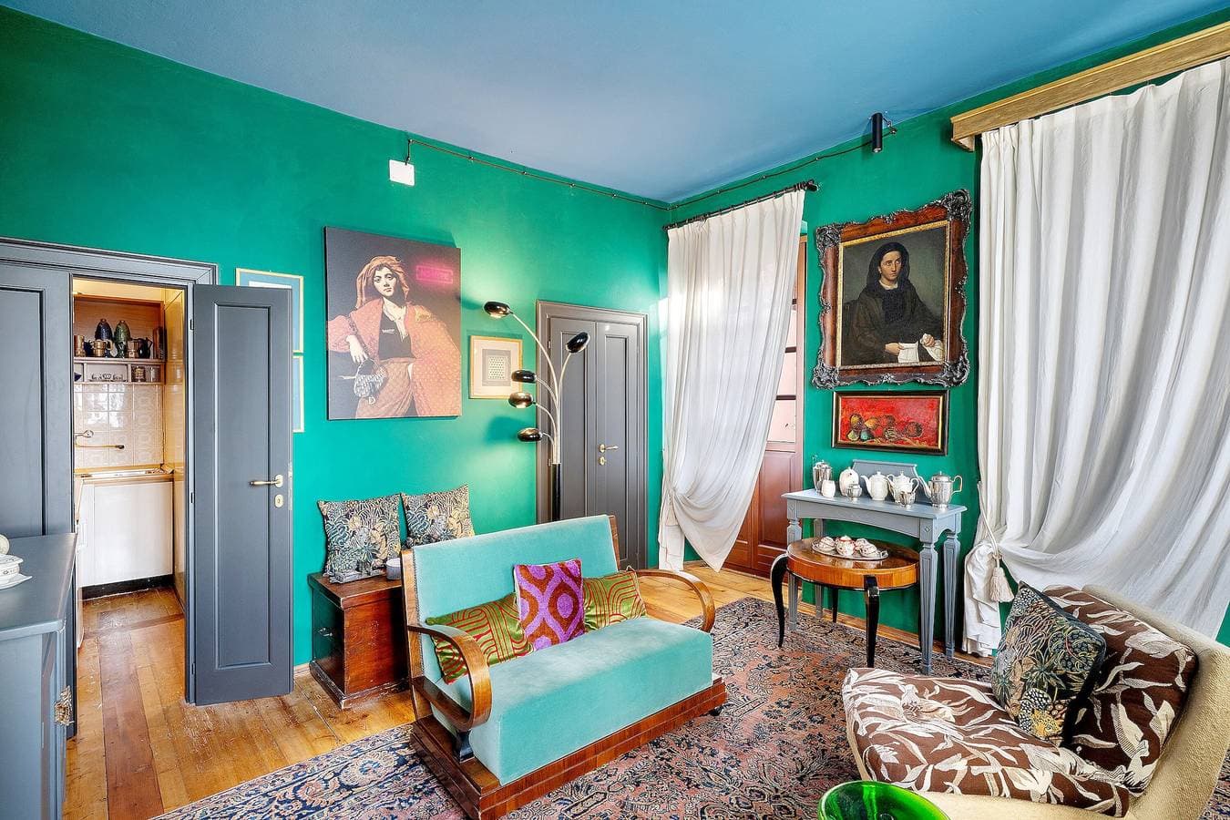 Foto 12 von 24: Appartement „Charming mit Seeblick“ mit privatem Garten und direktem Seeblick