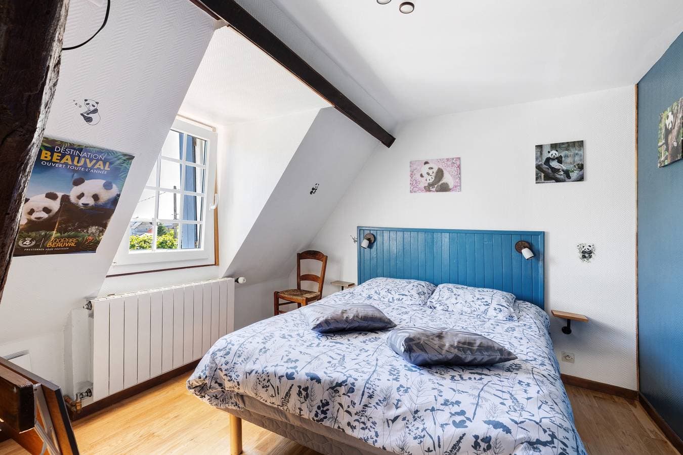 Foto 2 von 33: Gästezimmer „La Ferme Des Bigornes - Panda“ mit gemeinsamer Terrasse, Garten und WLAN