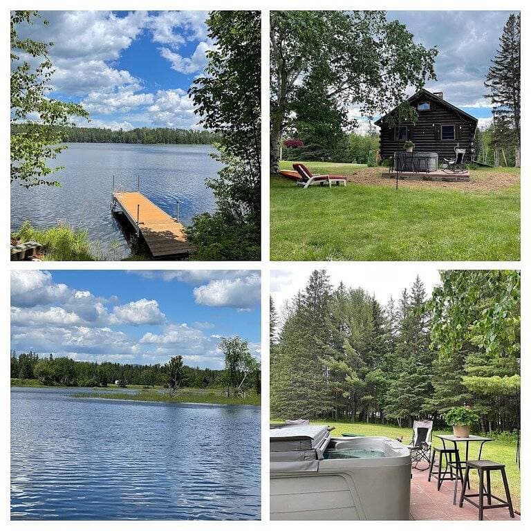 Foto 13 von 39: Lakefront Cabin/Hot Tub/Dock Lake Access/Ski Sugarloaf Mountain12mi/Trail Access
