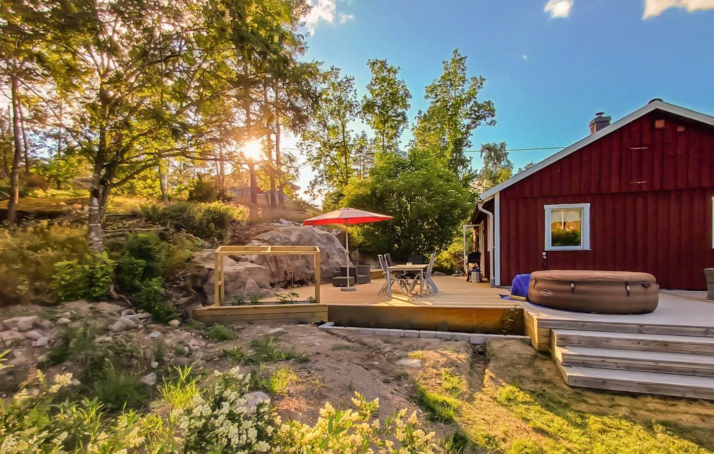 Foto 2 von 14: Ferienhaus für 5 Personen mit Terrasse