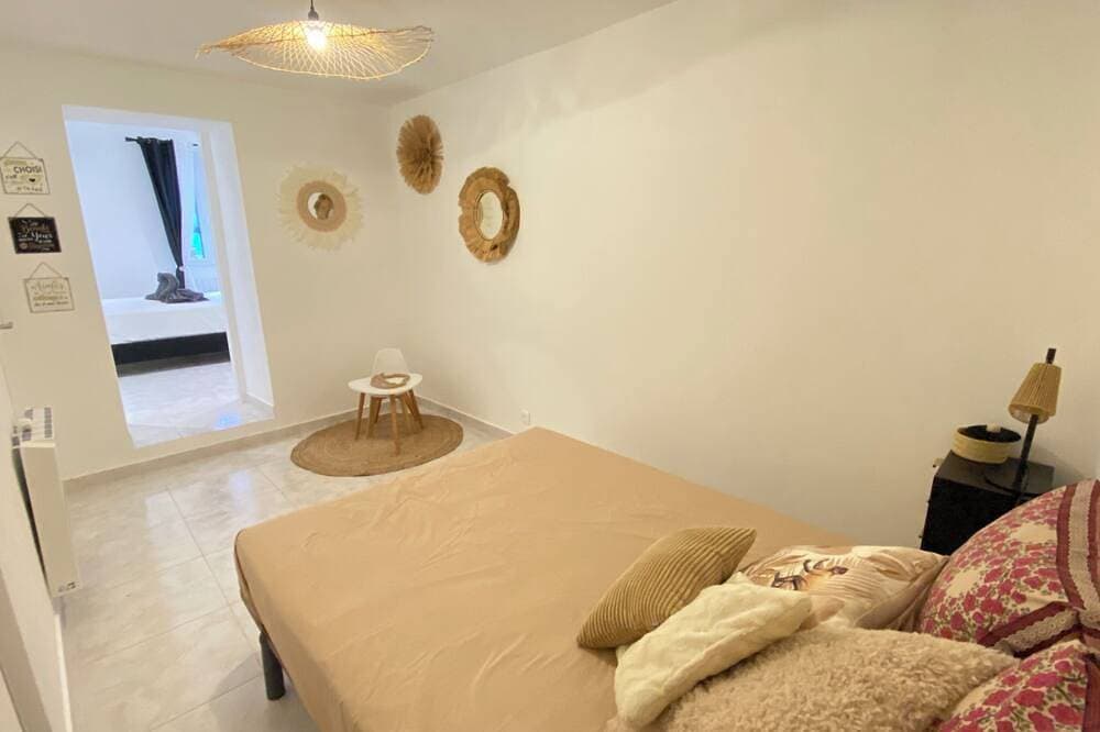 Foto 6 von 30: La Mer Veille - Terrace with sea view. Pets welcome!