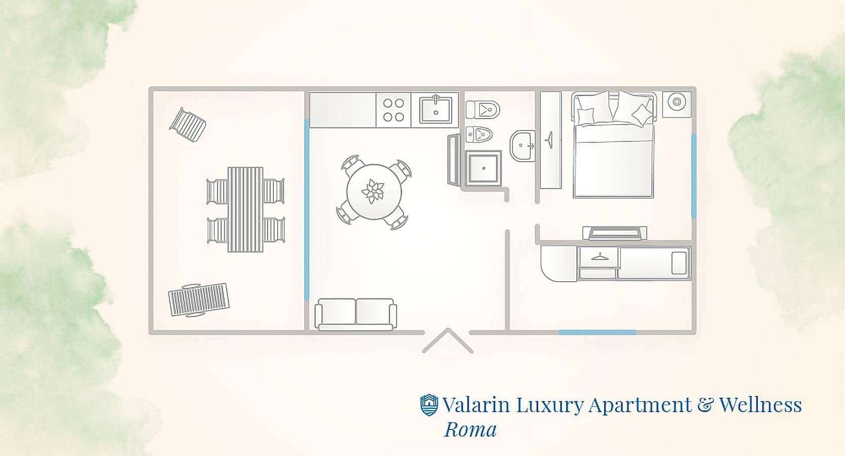 Foto 4 von 24: Valarin Roma, Luxury Apartment & Wellness