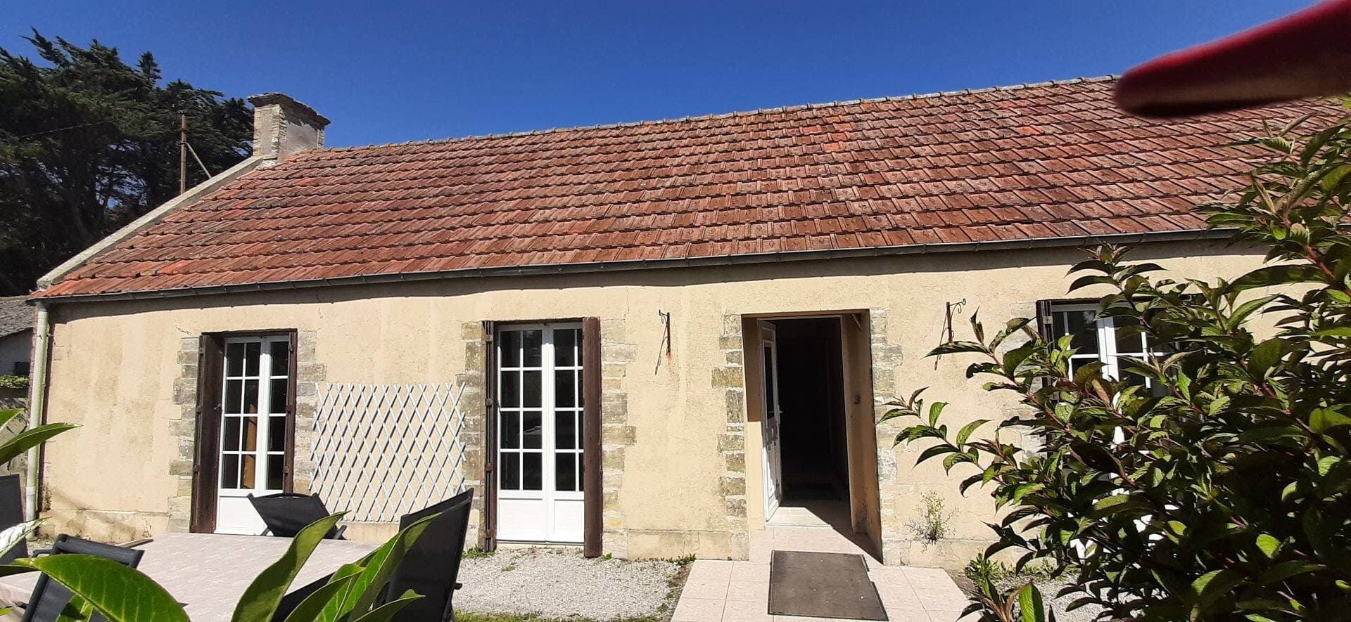 Foto 2 von 15: Ferienhaus 'La Chaumière Du Tank' mit Terrasse, Garten und WLAN
