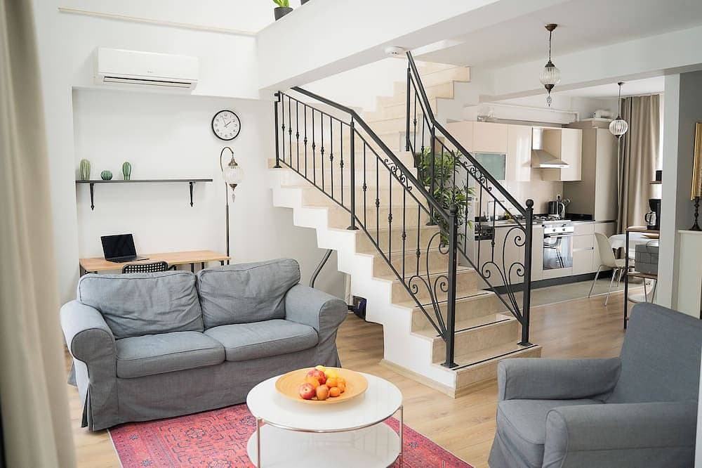 Stylish Duplex with Private Terrace & Golden Horn View – 5 min to Istiklal 1
