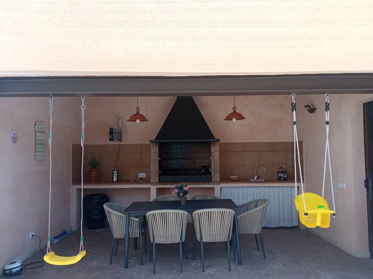 Foto 2 von 26: Ferienhaus Cas Padrins de ses Tanques mit WLAN, Garten, Terrasse & Pool