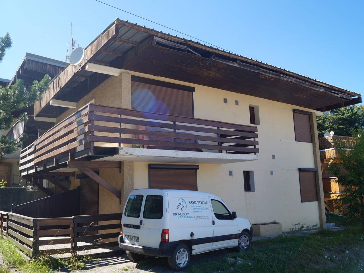 Foto 10 von 10: Gemütliche Wohnung im Chalet-Stil in Pra-Loup, 4 Pers