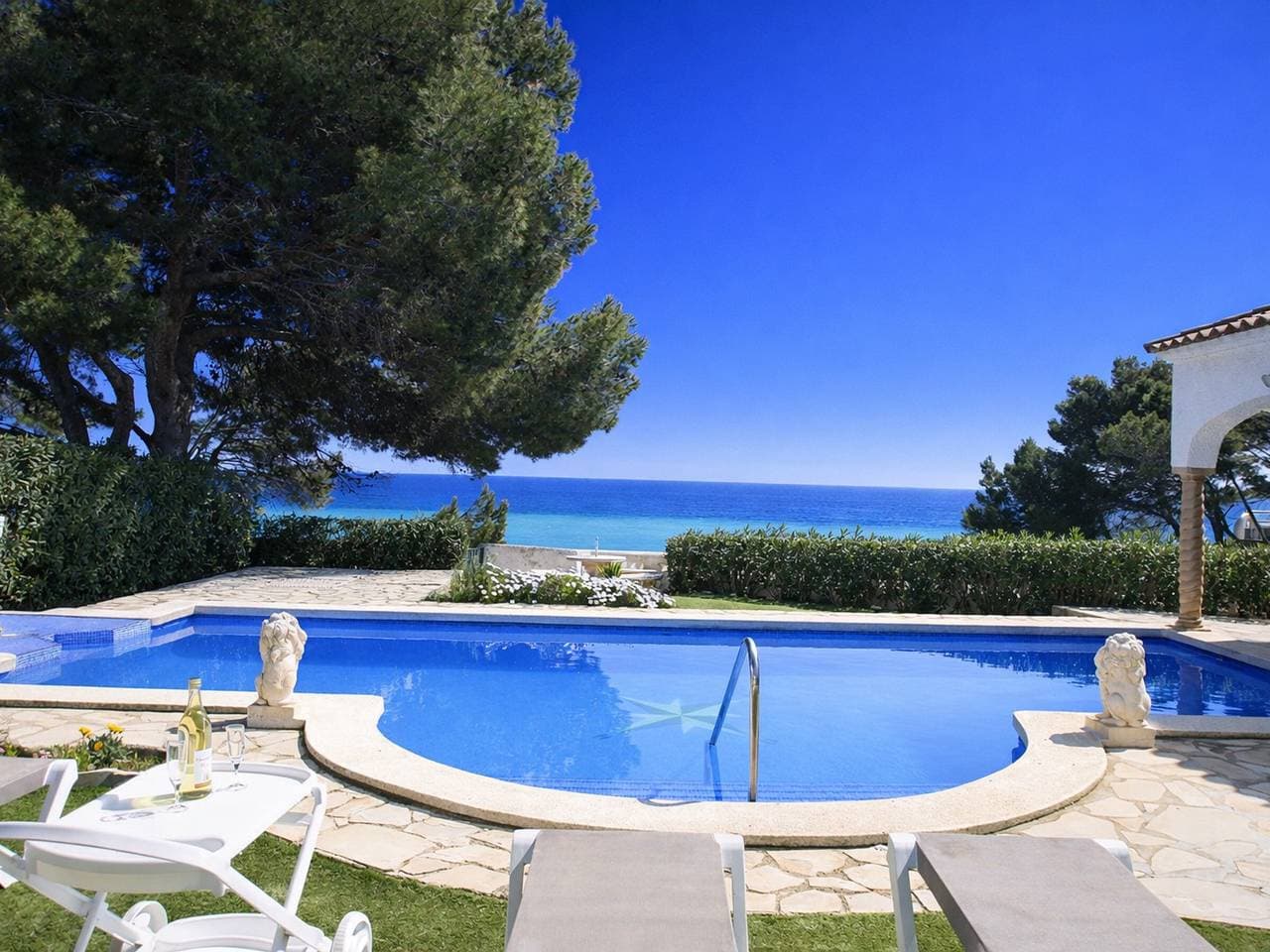Foto 2 von 30: Villa mit privatem Pool, Klima, Meerblick