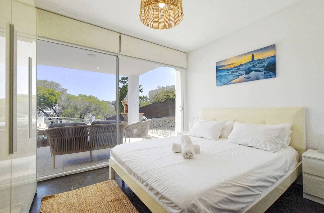 Foto 9 von 26: Ferienhaus 'Kanavayen Tres' mit Meerblick, WLAN und Klimaanlage
