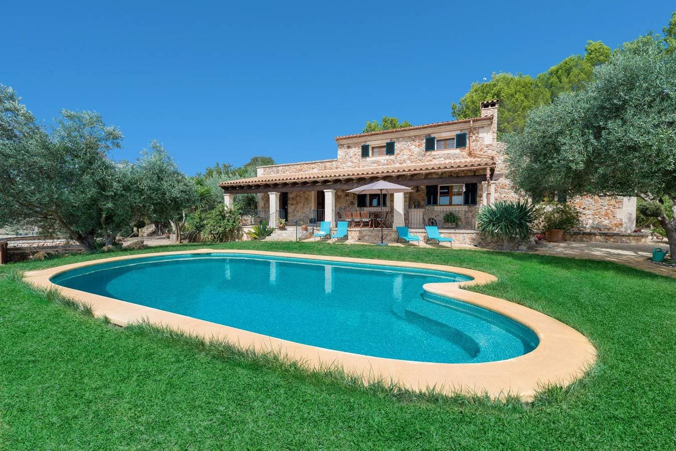 Es Cocons - Ferienhaus mit privaten Pool in Sineu. WiFi gratis 1