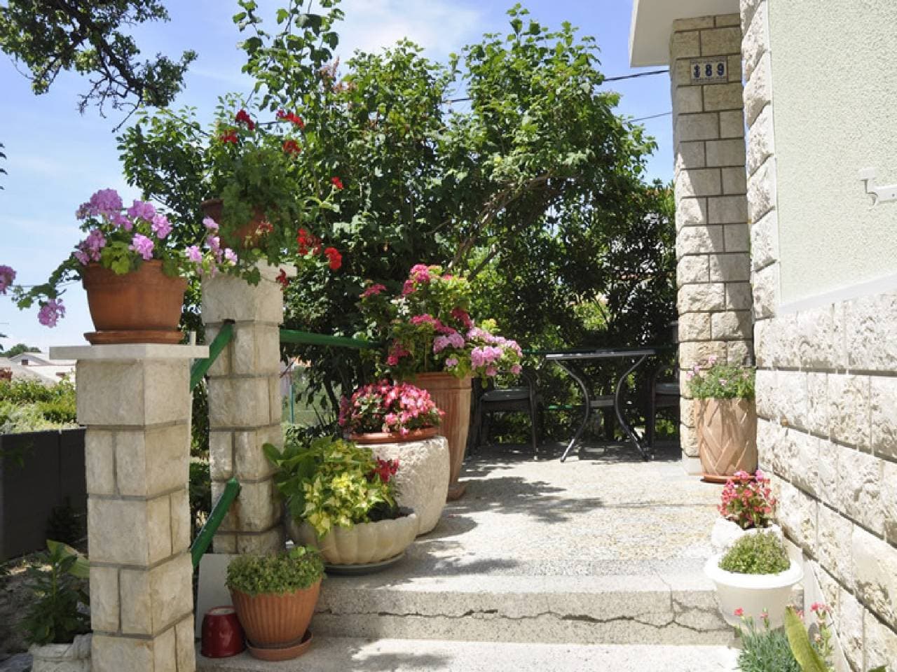 Foto 13 von 14: Ferienwohnung für 6 Personen mit Garten