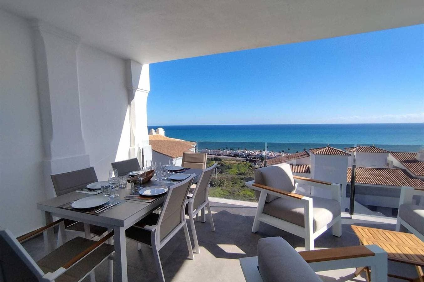 Foto 6 von 41: Ferienwohnung 'La Paloma de Manilva' mit Meerblick