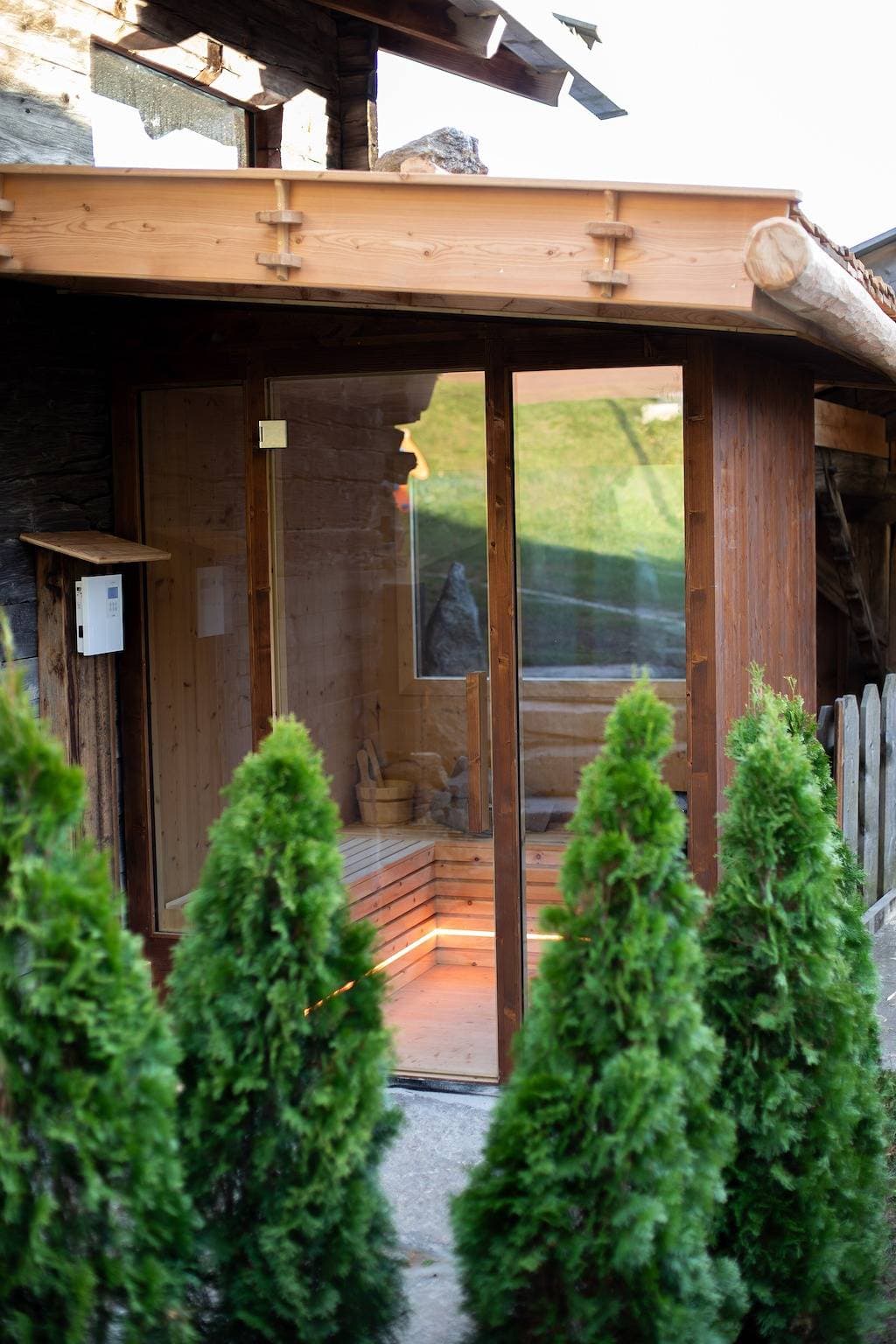 Foto 4 von 45: Charmantes Apartment Kornkammer Lodge mit Bergblick, WLAN und Garten; Parkplätze vorhanden