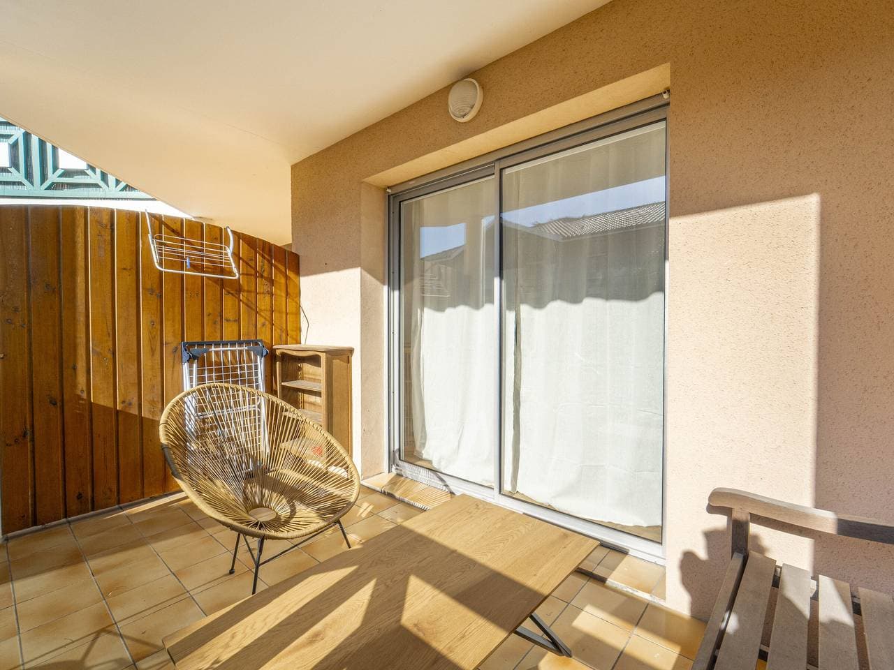 Foto 12 von 15: Mimizan Strand T2 mit Terrasse und Parkplatz in der Nähe des Ozeans