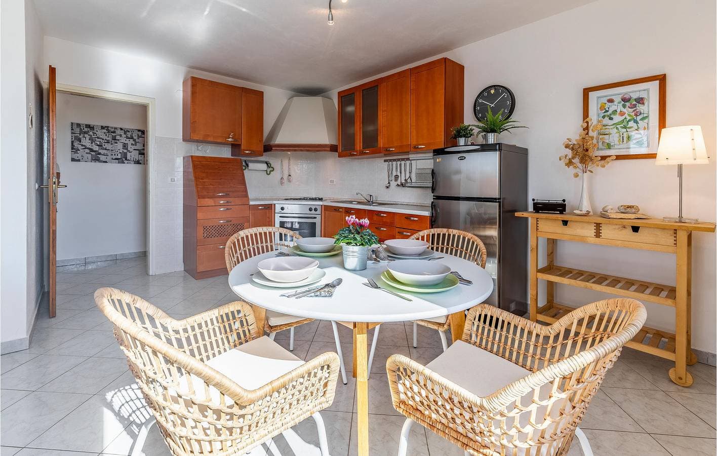 Foto 13 von 28: Gemütliche 1-Zimmer-Wohnung mit Terrasse, WLAN und in Strandnähe