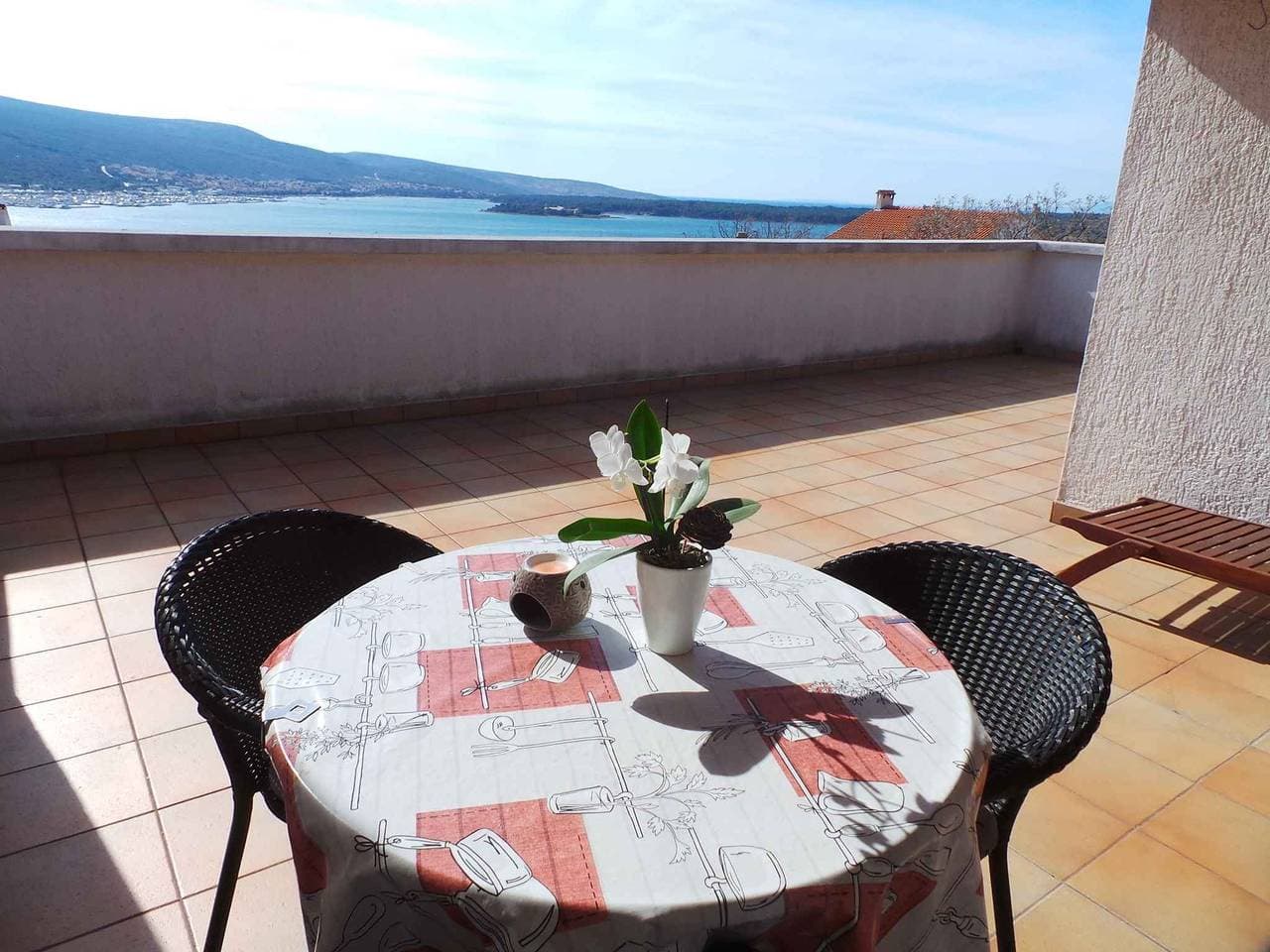 Studio mit Terrasse und Klimaanlage 1