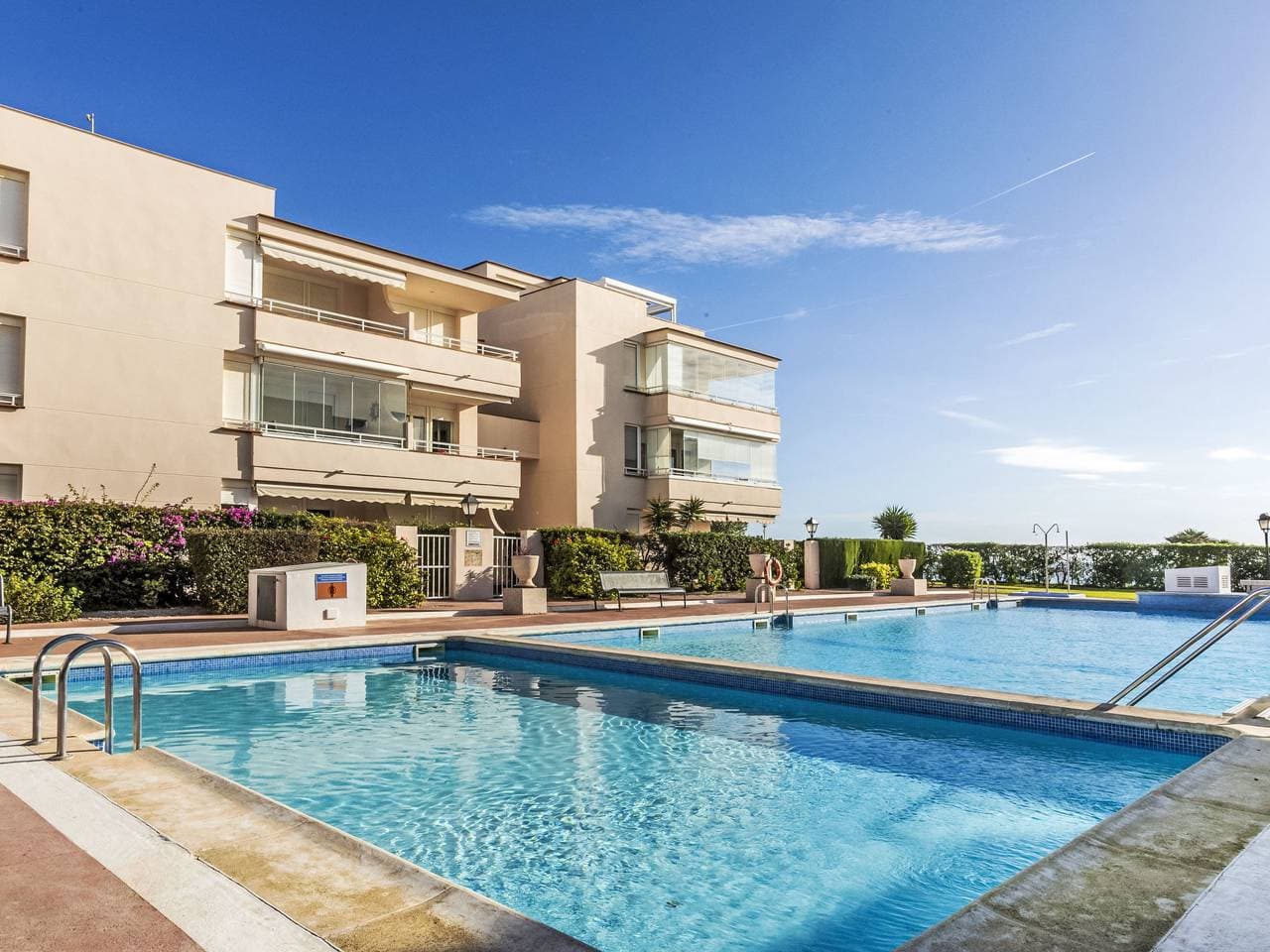 Cala Montero 2 km von Vinaroz: Komfortables Appartementhaus Cala Montero 1