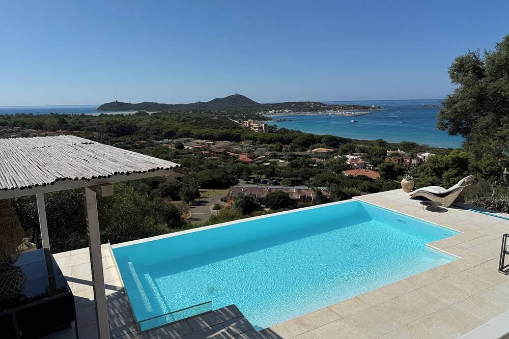 Villasimius vacation home with private pool spectacular sea view golf porto 1