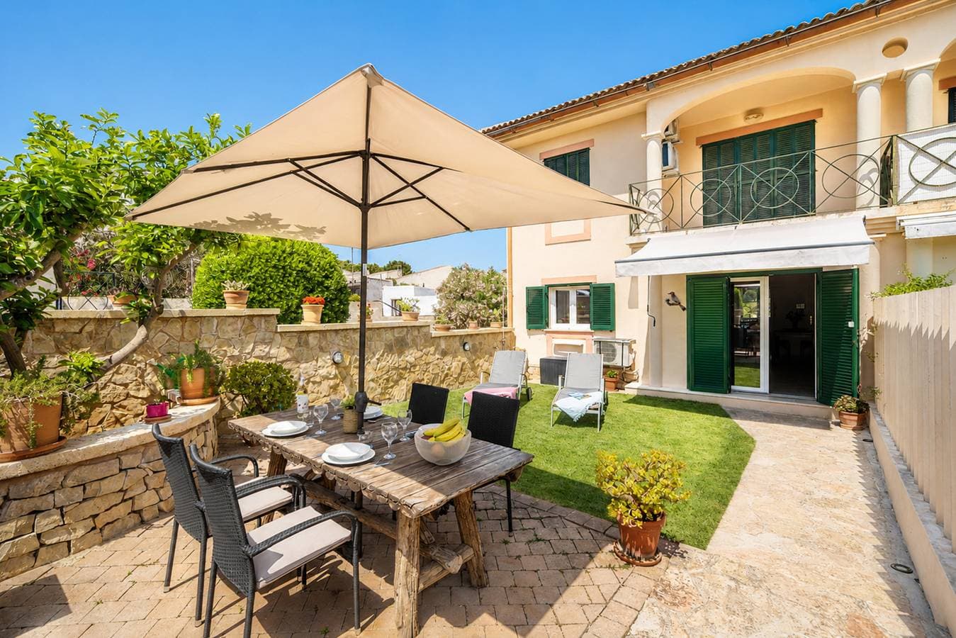 La Pergola Haus 350m vom Strand 1