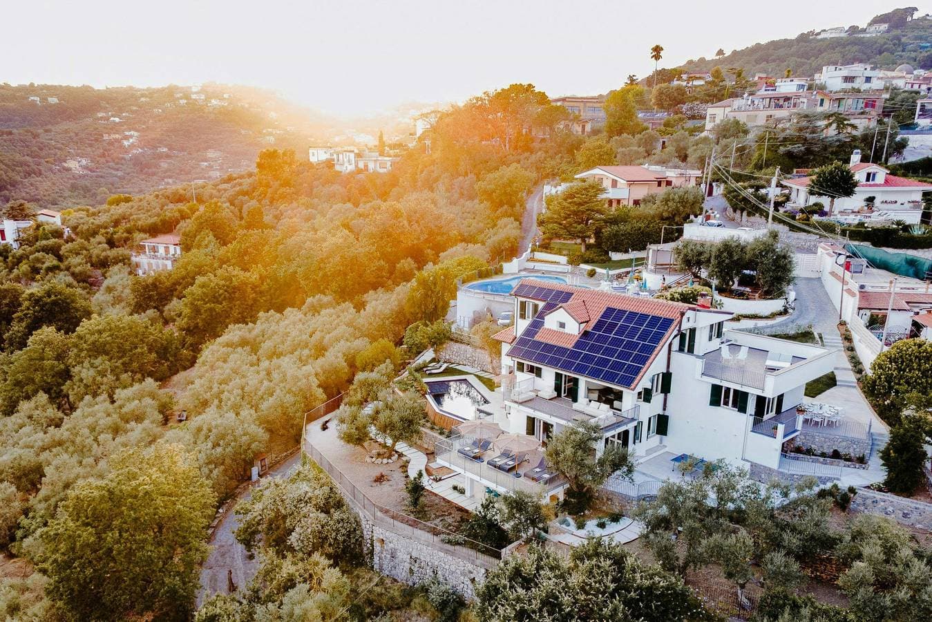 Villa am Monte San Costanzo mit Pool 1