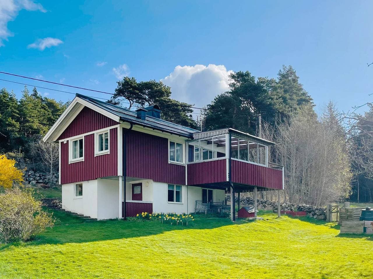 4 Personen Ferienhaus in Hakenäset 1