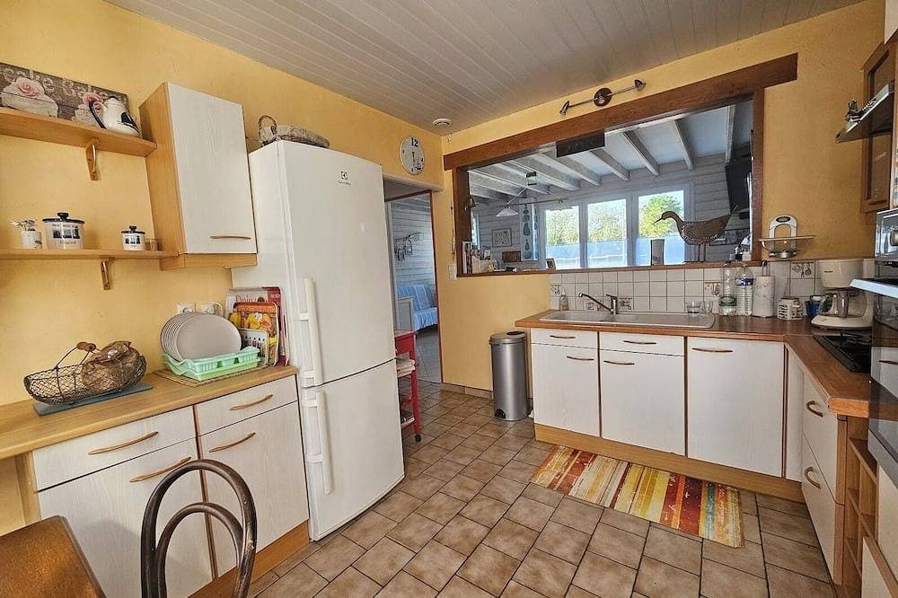 Foto 12 von 19: La Maison Du Soleil Couchant - with garden - 250 m from the beach - Veranda