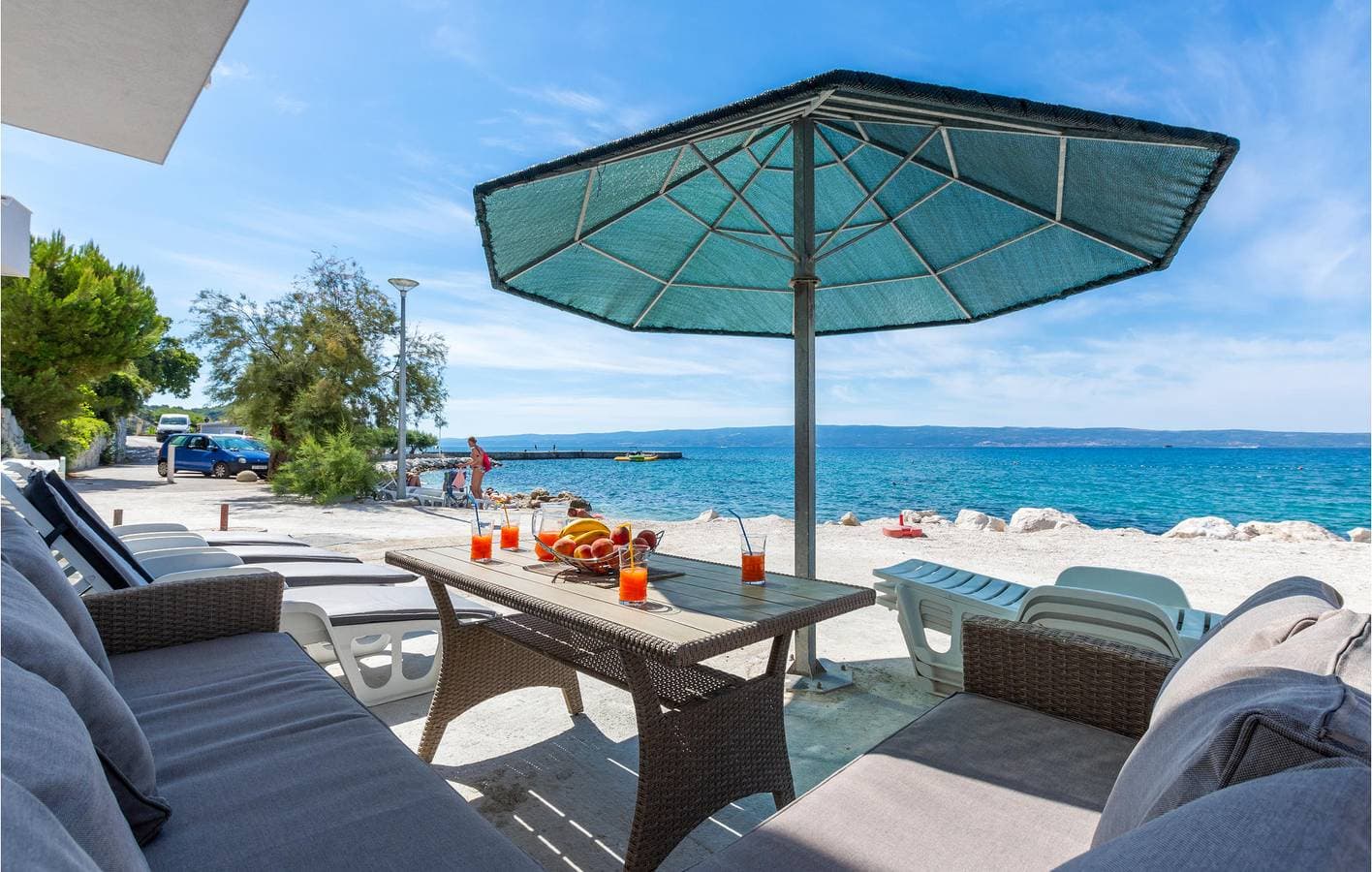 Foto 4 von 25: Gemütliche Ferienwohnung, 1 km vom Strand entfernt, mit Terrasse und WLAN