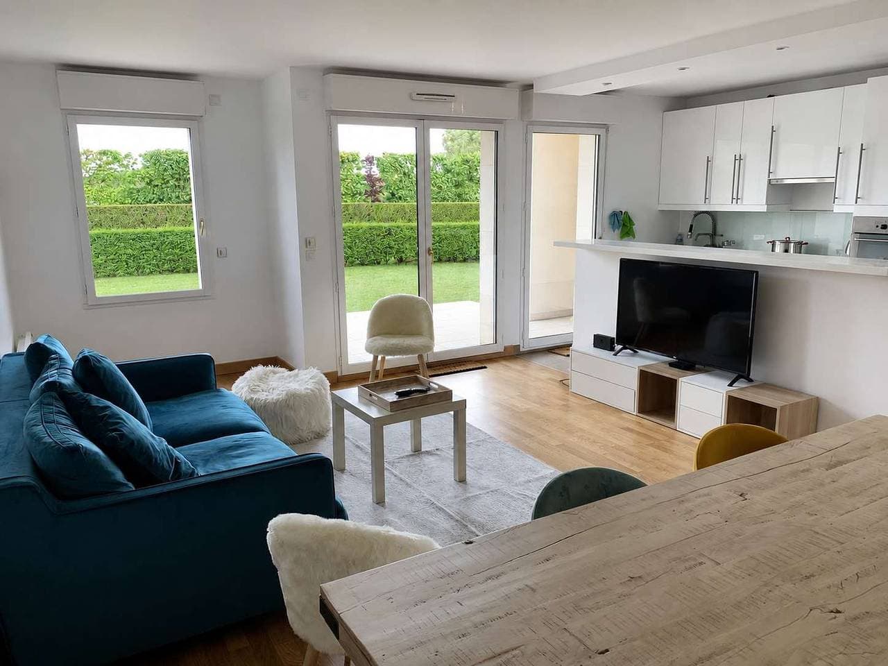Foto 5 von 14: Flat & Private Garden - Clairefontaine/Deauville