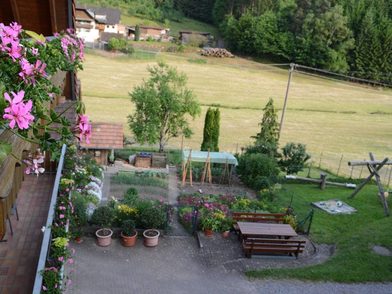Foto 10 von 12: Ferienwohnung im Schwarzwald mit großem Balkon