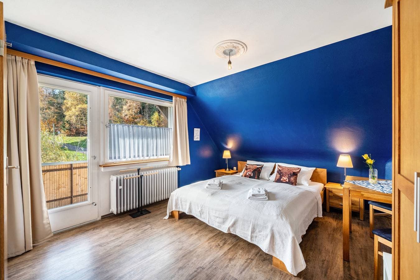 Foto 13 von 24: Café Pension Pfaus - 1 Ferienwohnung (4 pax), 3 Doppelzimmer und 1 Dreibettzimmer