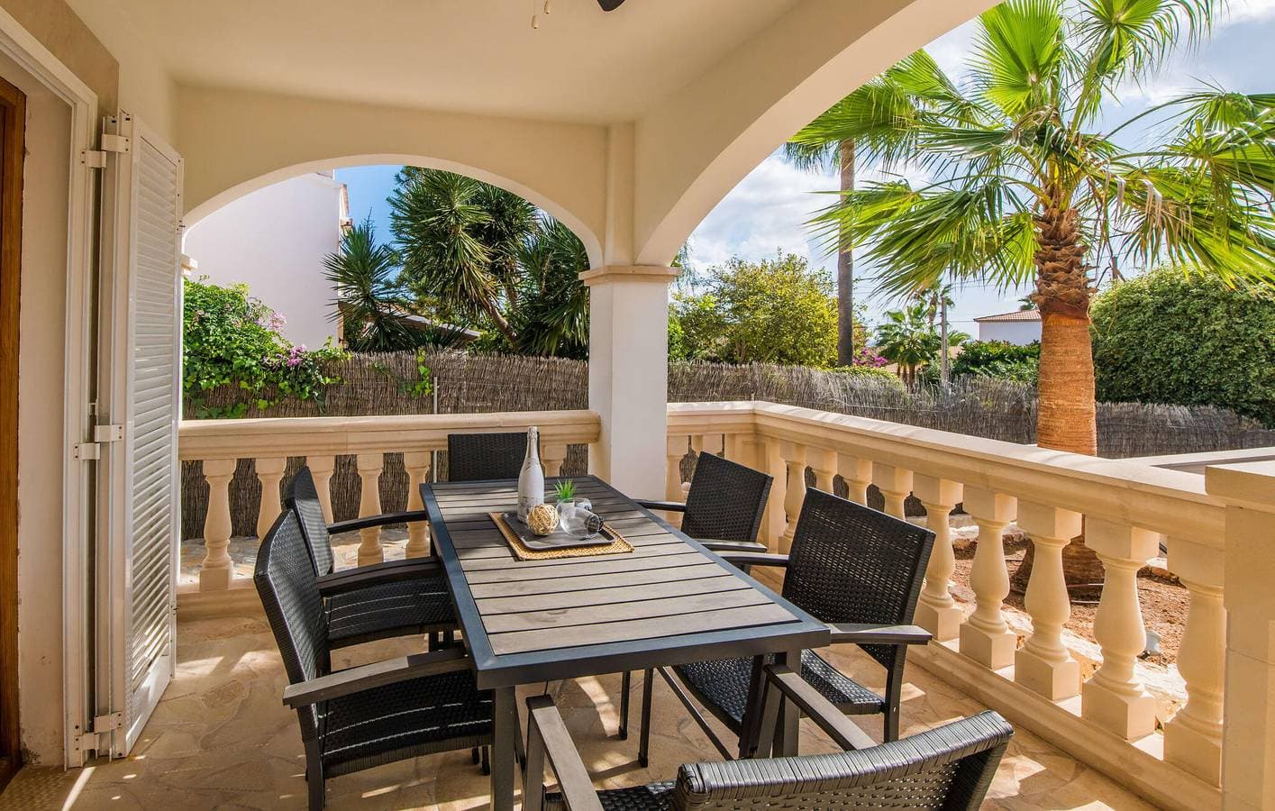 Foto 8 von 37: Rückzugsort mit Meerblick, Pool, AC und Grill, 1 km zum Strand Cala Pi