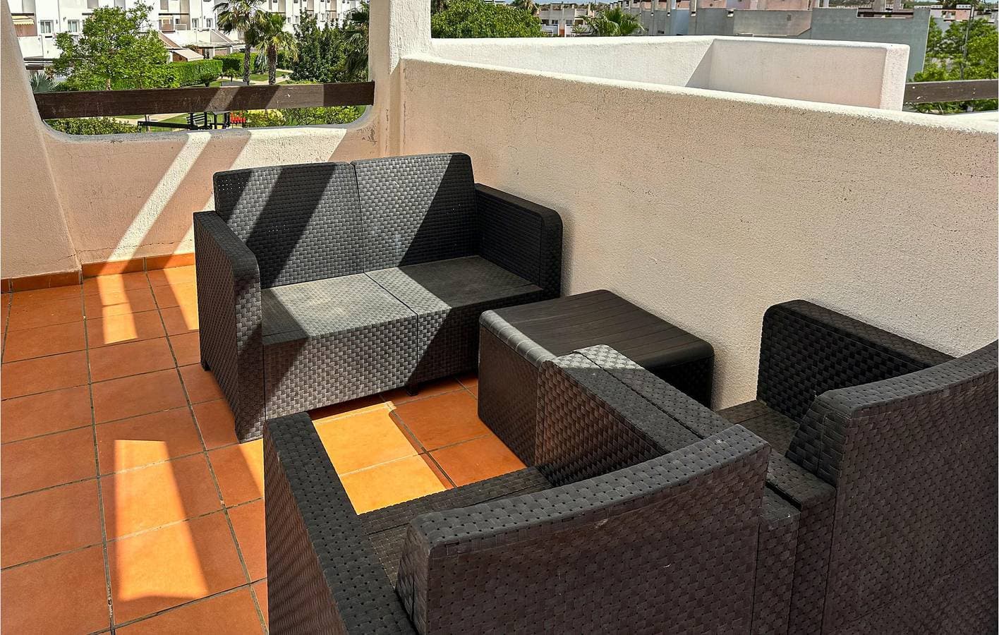 Foto 5 von 19: Gemütliches Alhama Apartment - AC, Parkplatz, Terrasse, Pool & WiFi