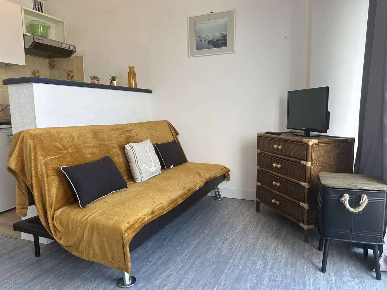 Foto 4 von 21: 2-Zimmer-Wohnung mit Balkon, strandnah