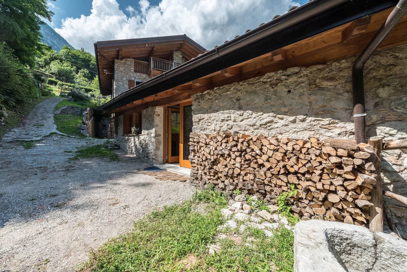 Foto 4 von 29: Ferienwohnung Casa al Mulino mit Bergblick, WLAN und Garten