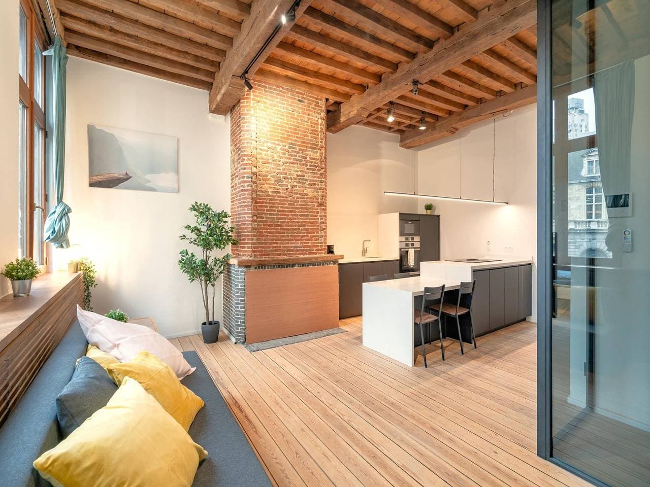 Foto 5 von 22: Stilvolle Maisonette-Wohnung für 6 in Antwerpen