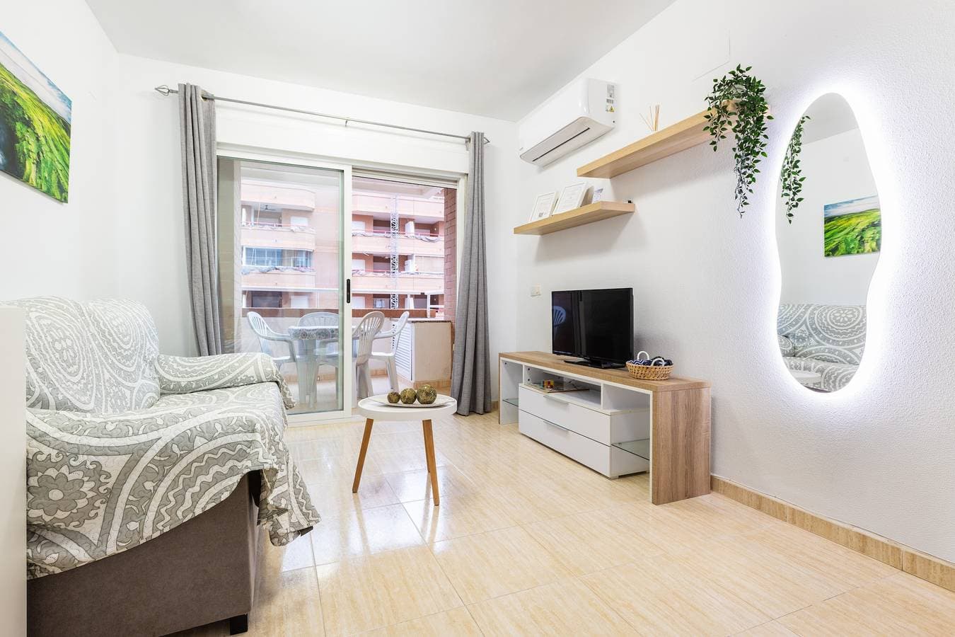 Foto 5 von 36: Apartment 'Vistamar, 1. Strandreihe' mit Meerblick, WLAN und Klimaanlage