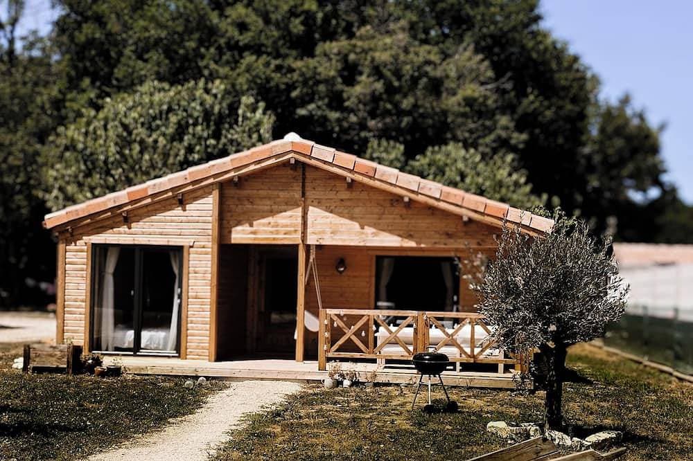 Foto 6 von 11: Romantic chalet - Private Jacuzzi - King size