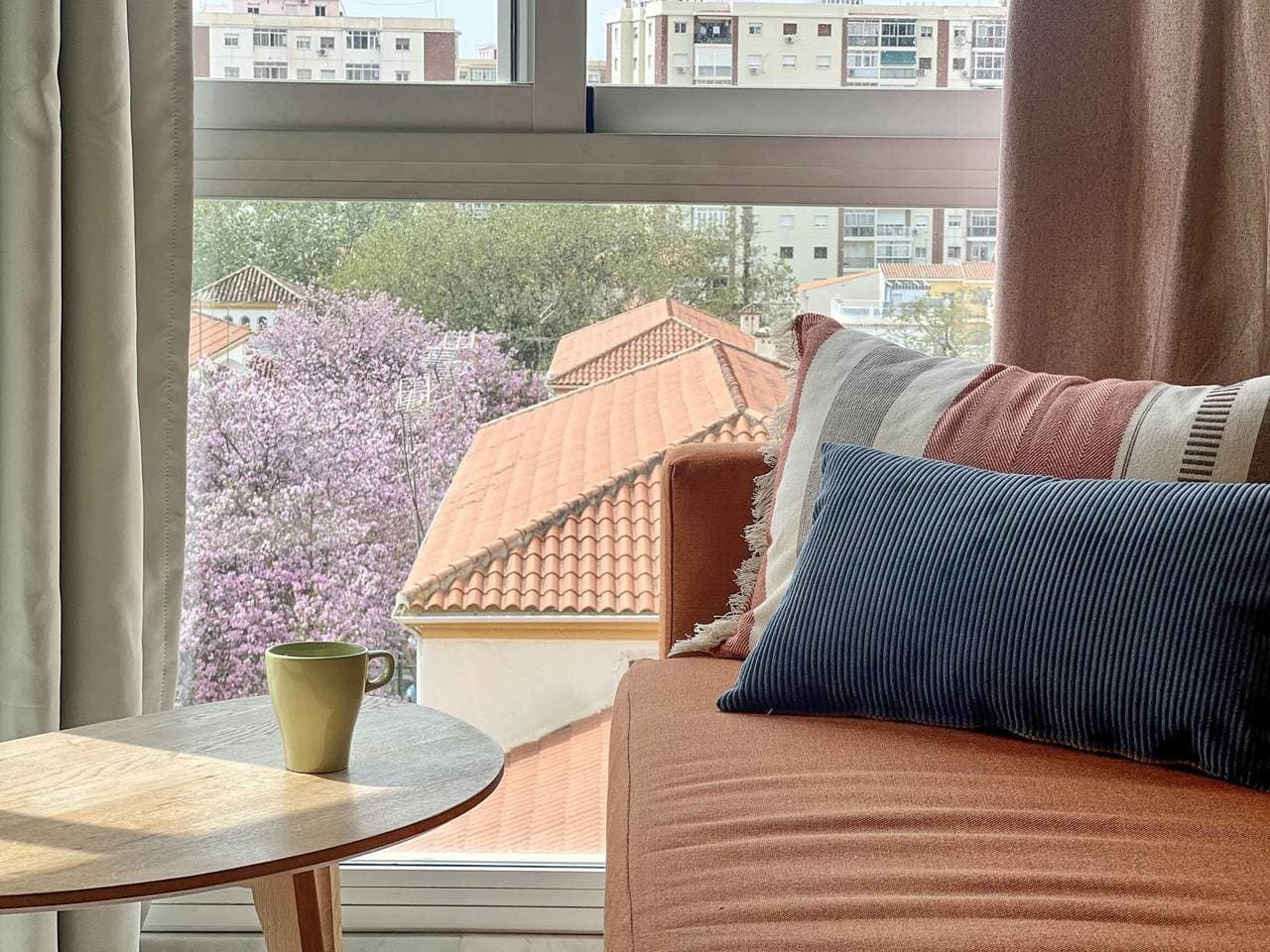 Foto 8 von 25: Helles Penthouse mit Terrasse und WLAN in Malaga