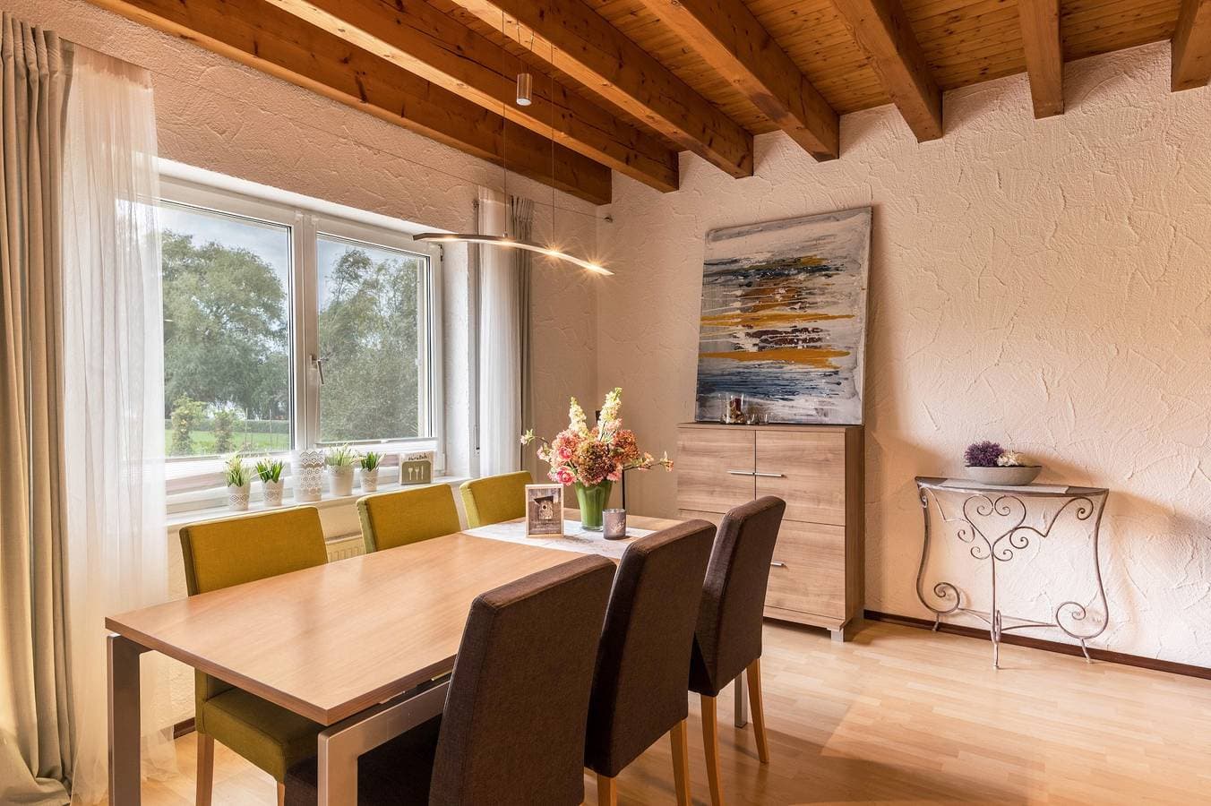 Foto 7 von 30: Ferienwohnung 2 im Haus Böhler auf der Insel Reichenau mit Seeblick, Terrasse und Garten
